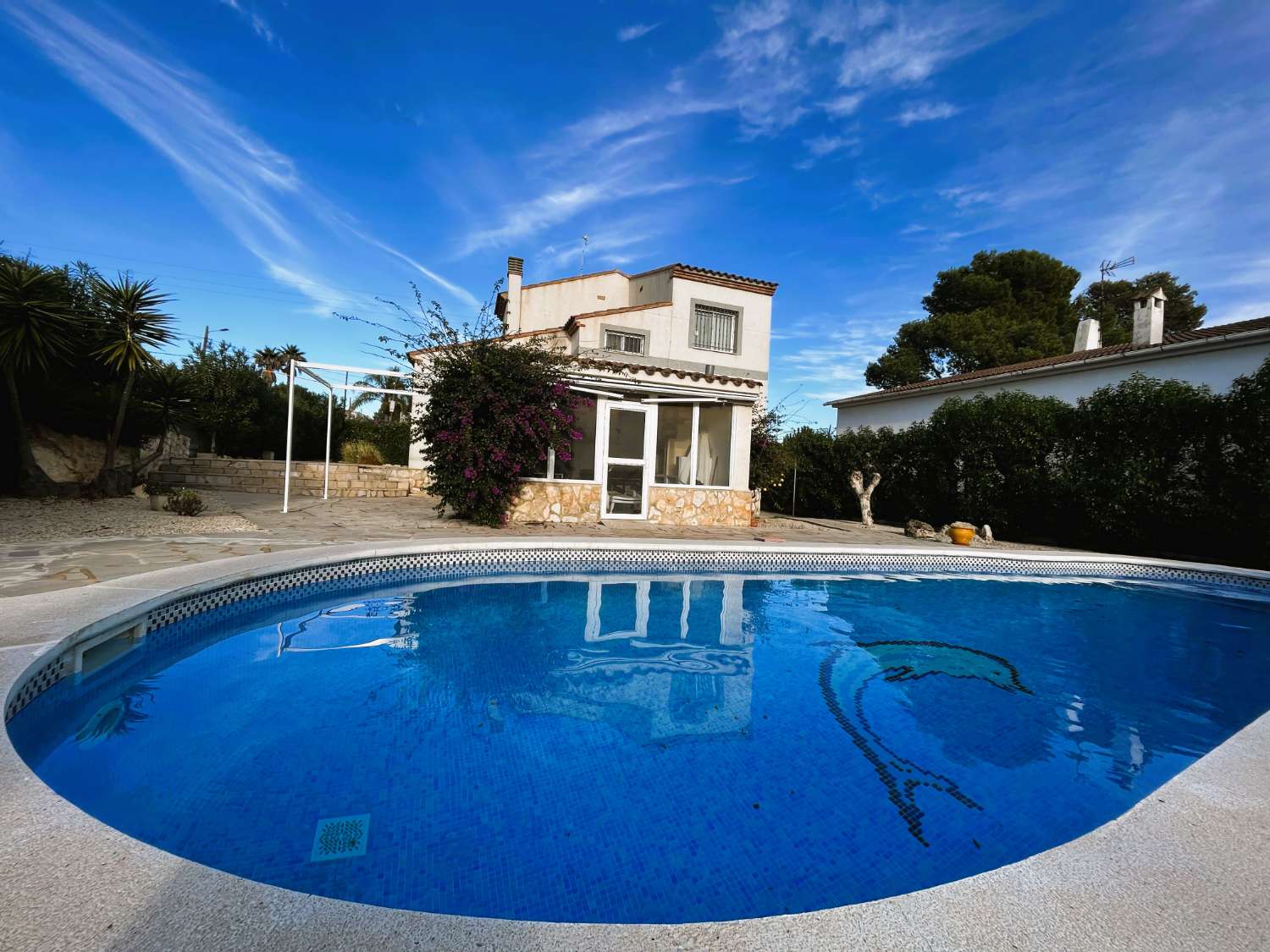Schöne Villa mit privatem Pool in Les Tres Cales