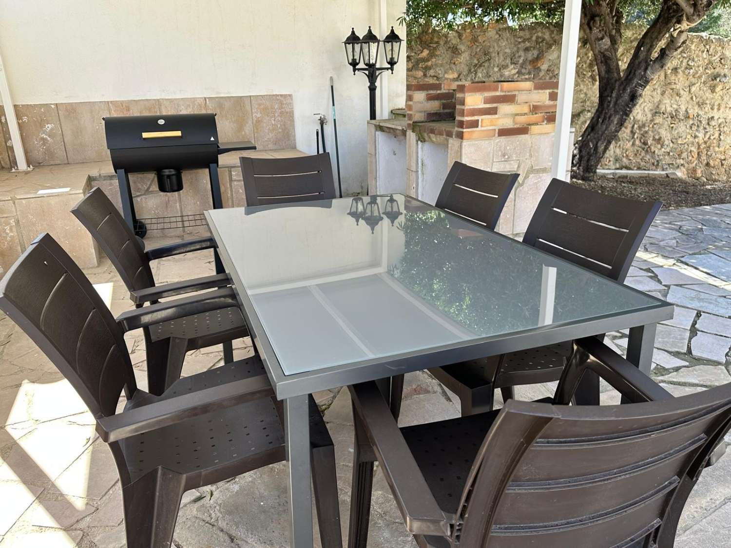 Villa con piscina privada en Las Tres Calas