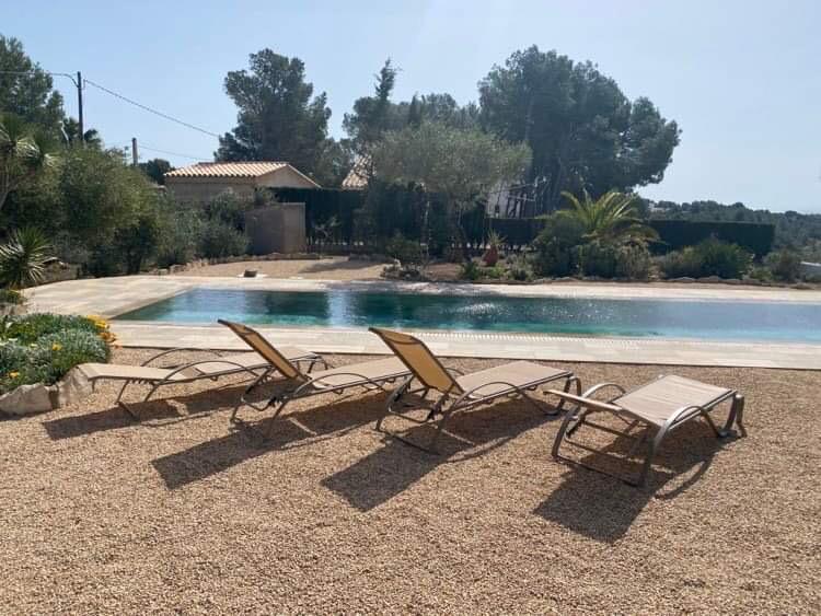 Belle maison avec magnifique piscine mirroir à Las Tres Calas