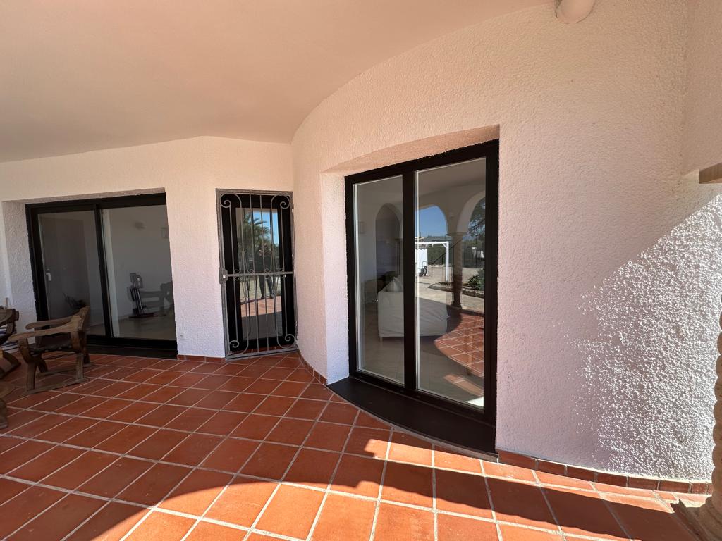 Beautiful house with magnificent mirror pool in Las Tres Calas