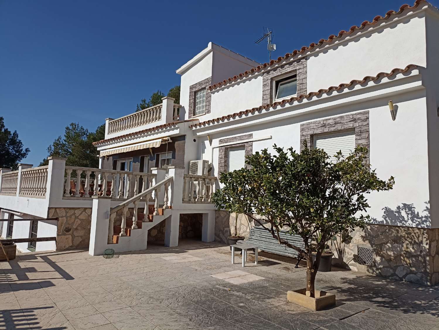 Grande maison avec piscine aux Tres Cales