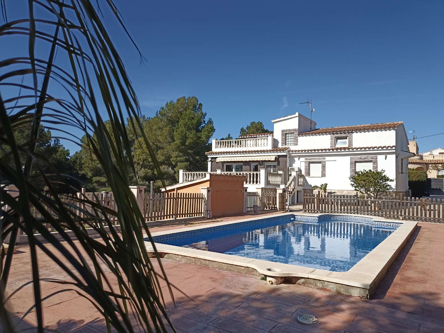 Grande maison avec piscine aux Tres Cales