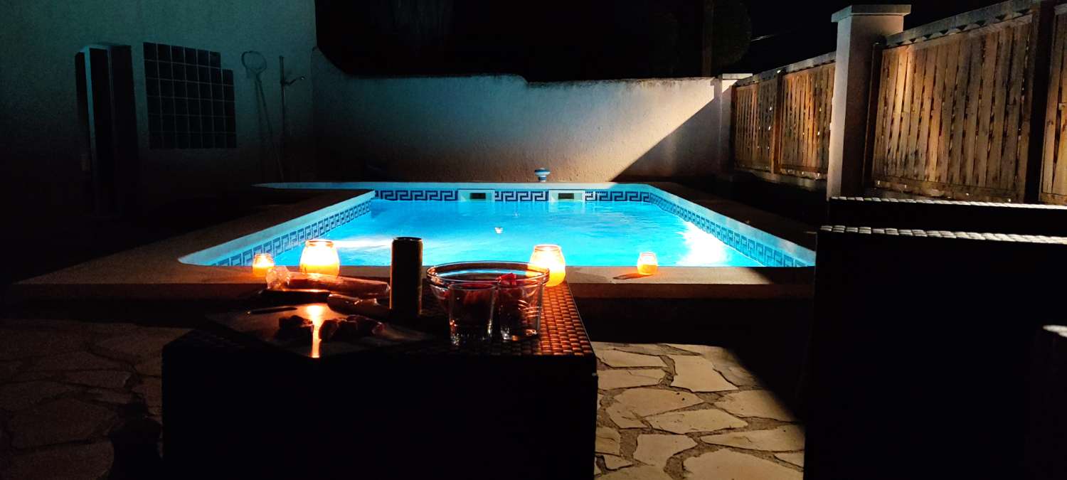31 Rosa - Bonito chalet con piscina en Las Tres Calas cerca de la playa!