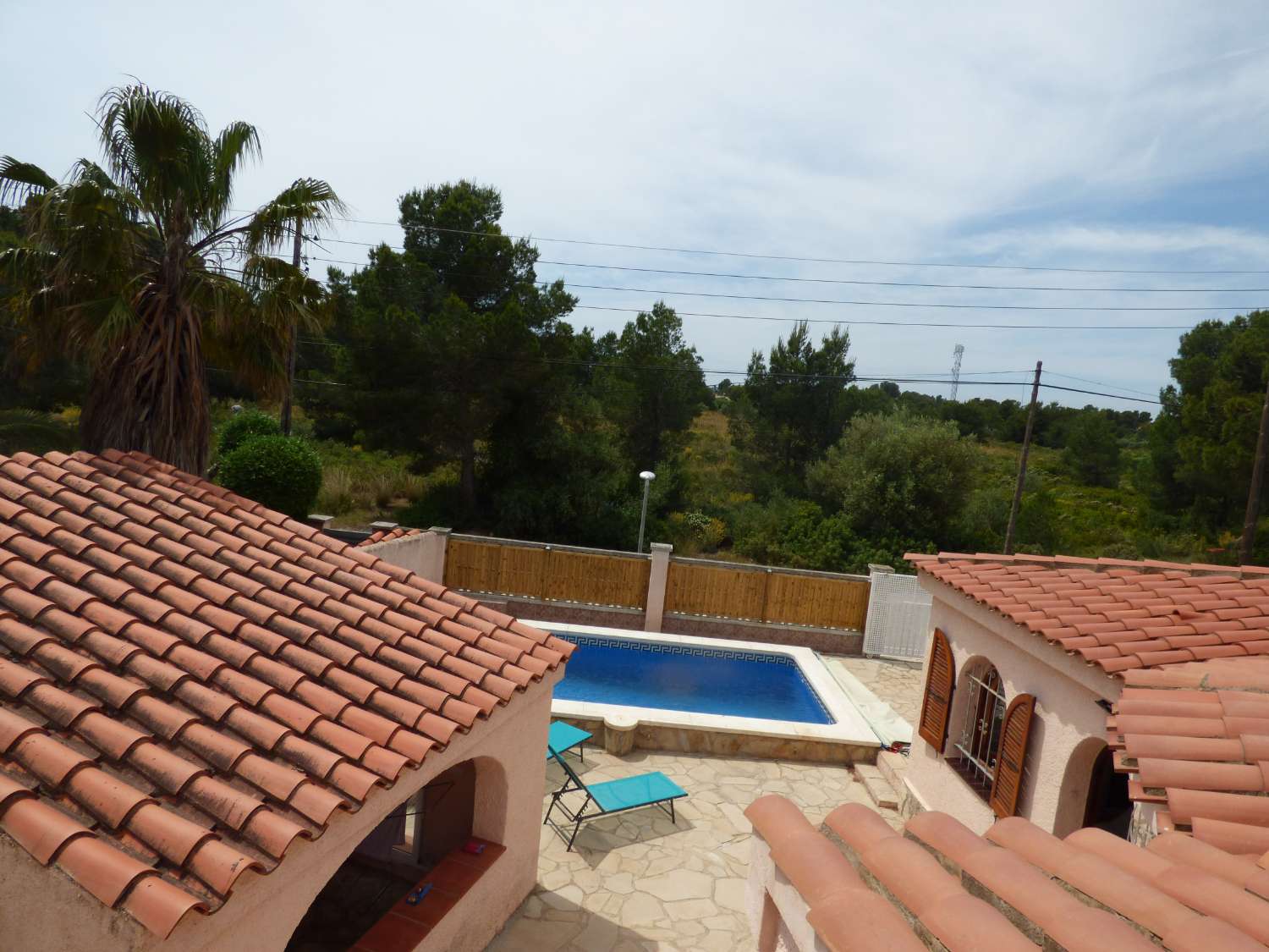 ¡Bonito chalet con piscina en Las Tras Calas cerca de la playa!