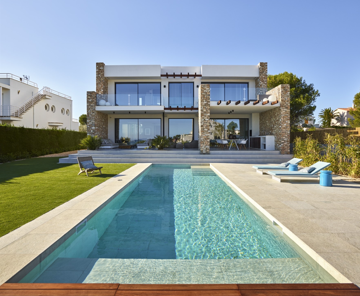 Magnífica villa de lujo con vistas al mar