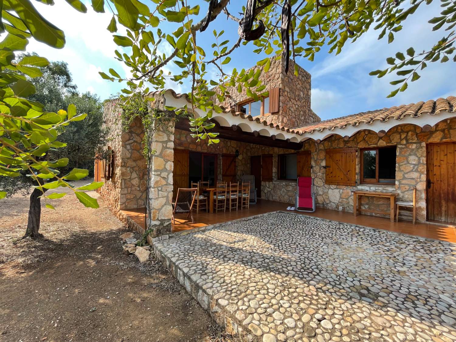 Magnifica casa de piedra en Les Tres Cales