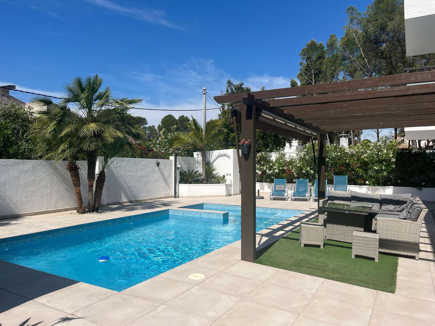 Charming modern villa with pool in Las Tres Calas