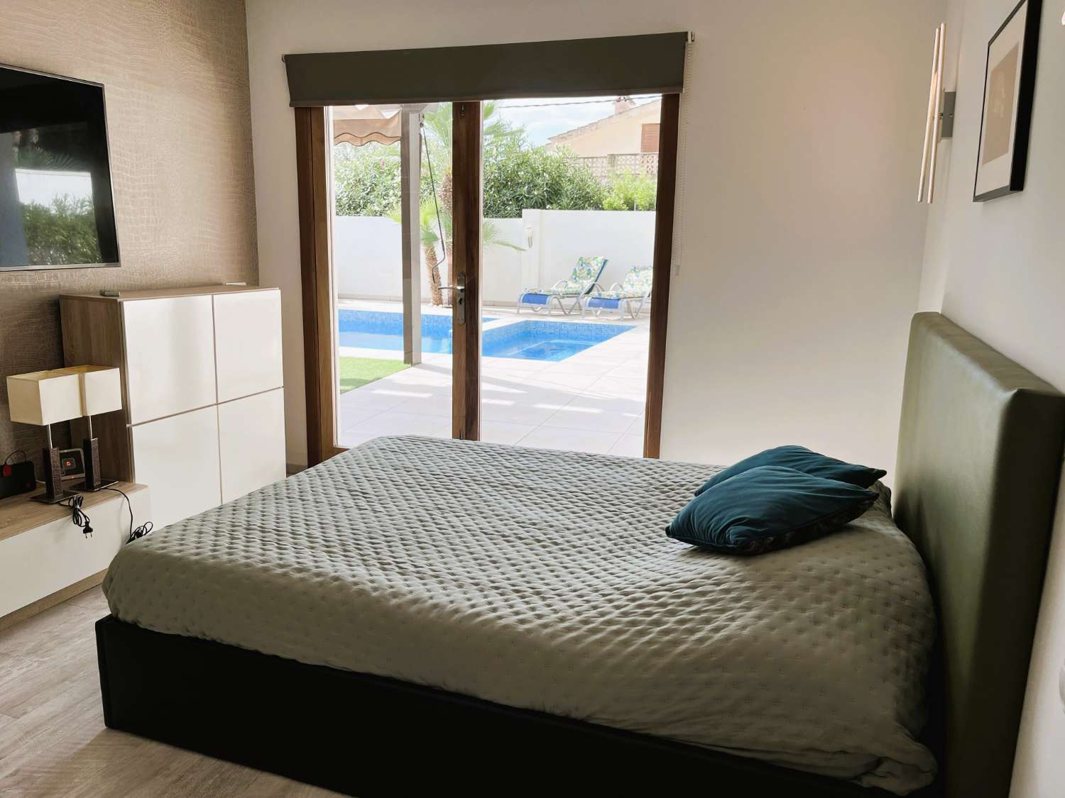 Charming modern villa with pool in Las Tres Calas