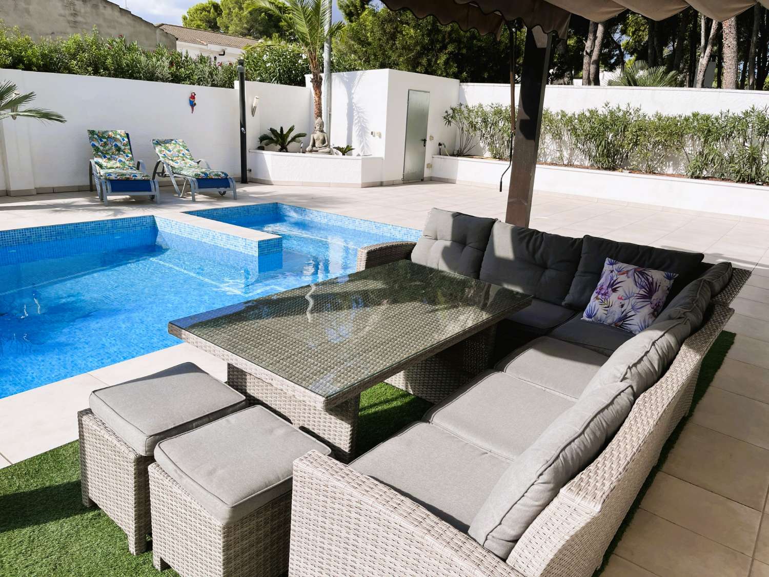 Charming modern villa with pool in Las Tres Calas