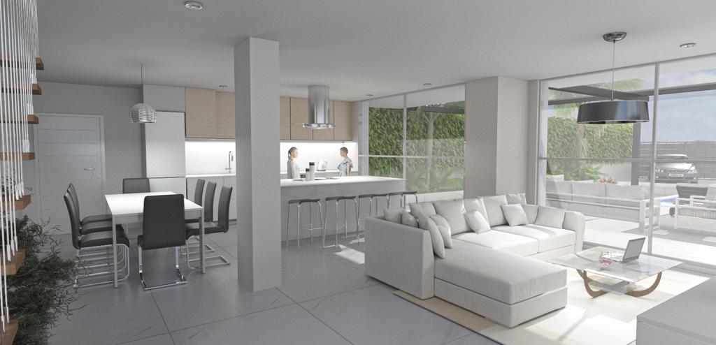 Moderna casa unifamiliar con piscina privada