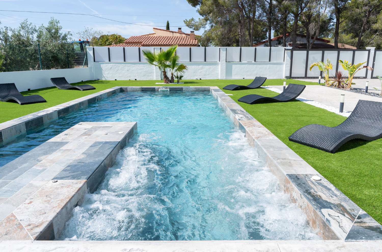 Casa moderna con piscina en Les Tres Cales