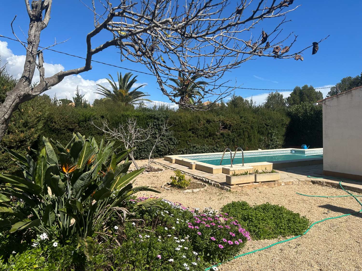 Casa unifamiliar con piscina privada a 150m del mar