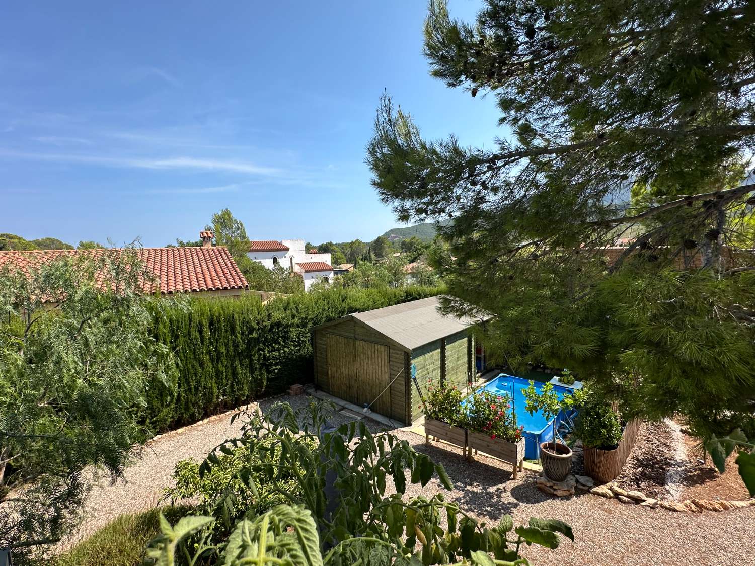 Maison indépendante sur un beau terrain arboré