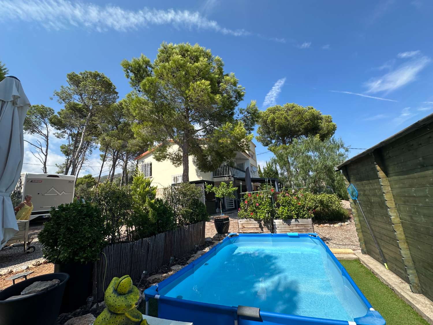 Maison indépendante sur un beau terrain arboré