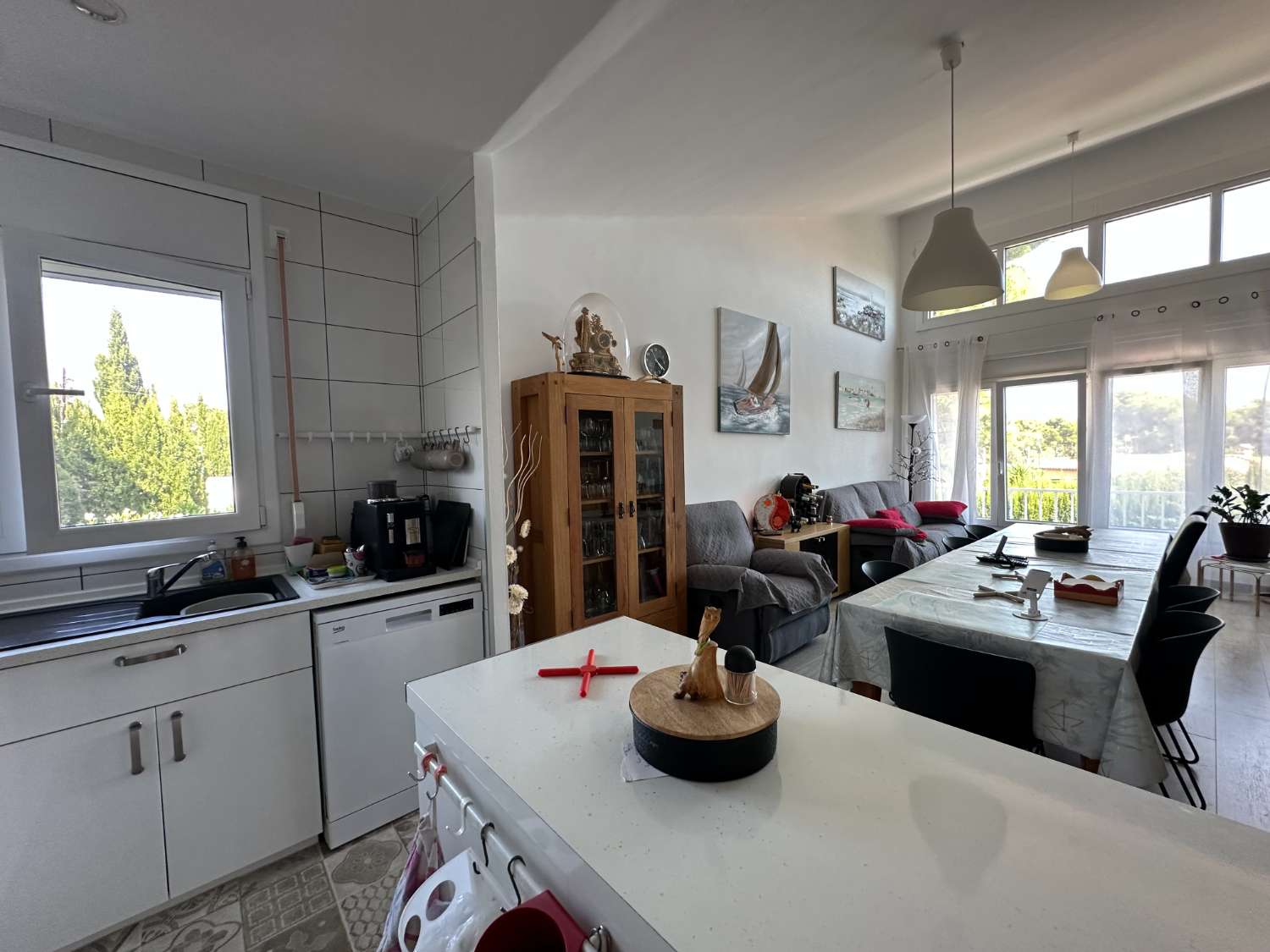 Maison indépendante sur un beau terrain arboré