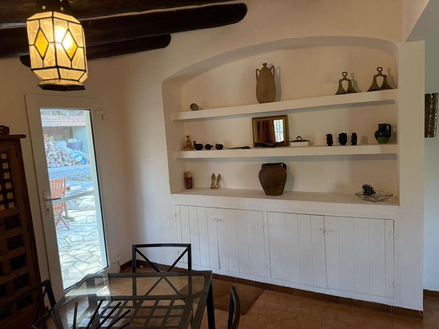 Large property consisting of two independent houses and private pool in the middle of nature!