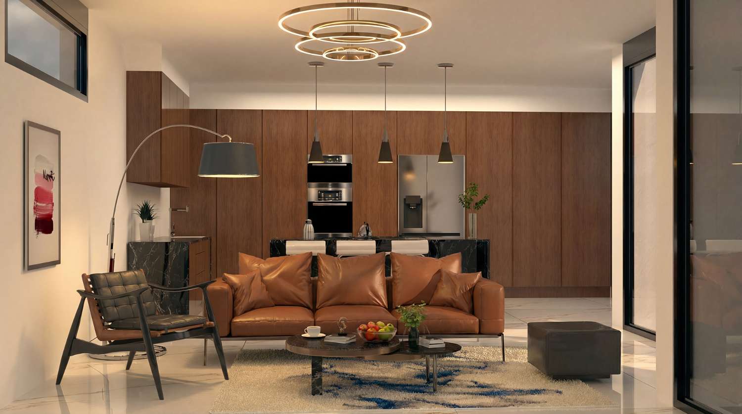 Casa moderna en construcción en L'Ametlla de Mar