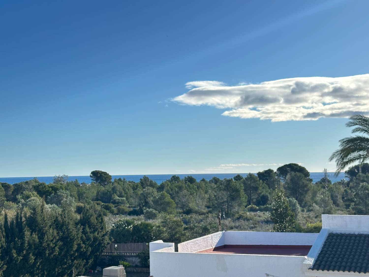 Casa moderna en construcción en L'Ametlla de Mar