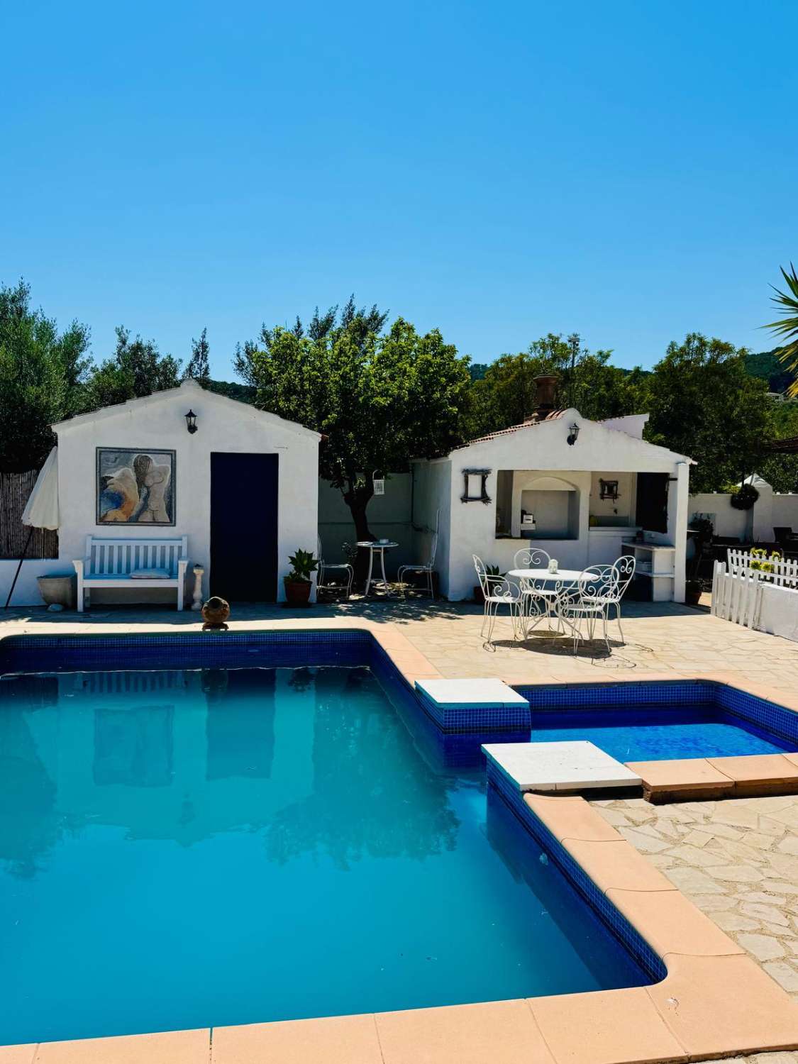 Finca con encanto, vistas al mar, licencia turística, piscina y alojamientos independientes en L'Ametlla de Mar