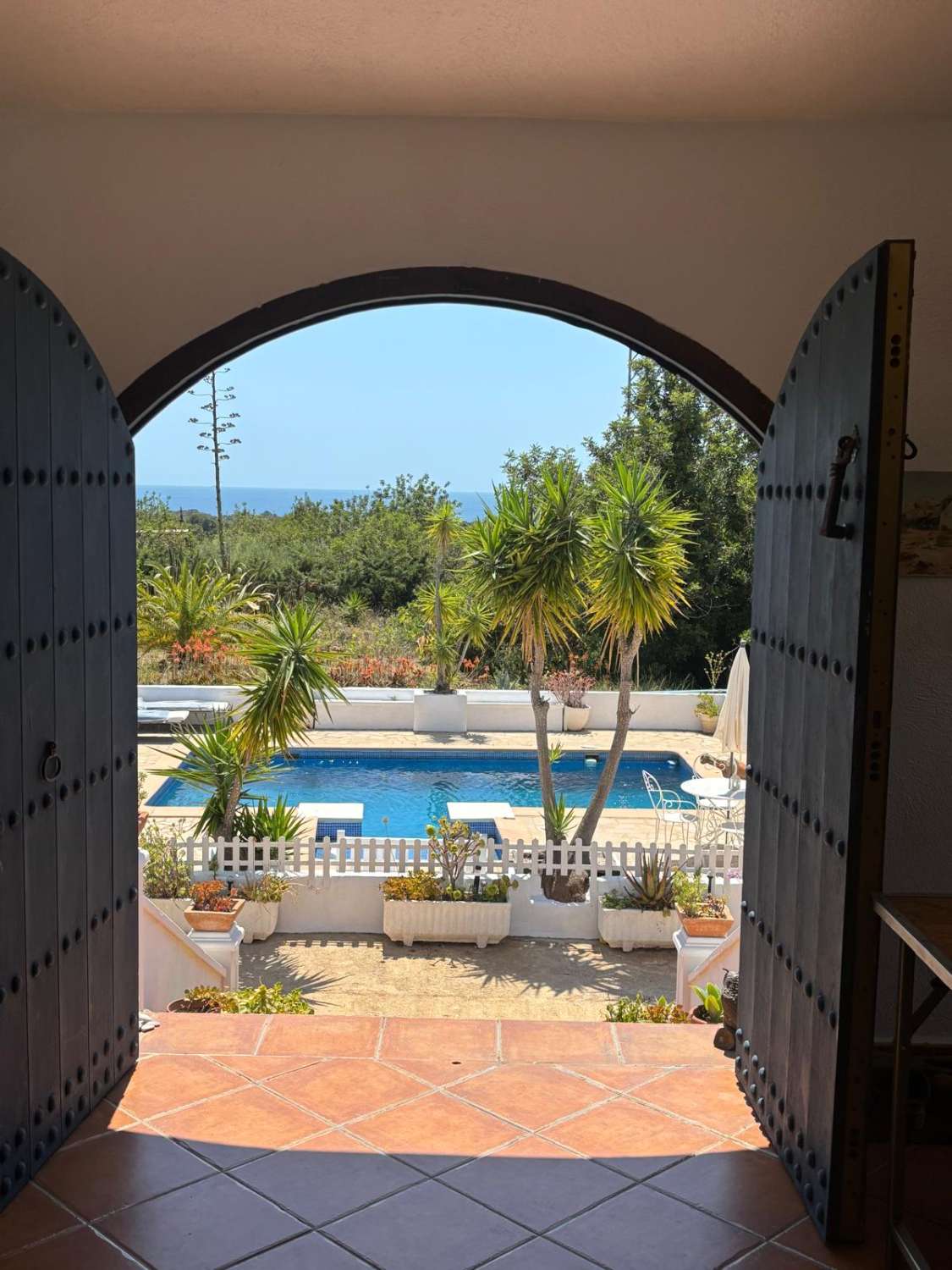 Finca con encanto, vistas al mar, licencia turística, piscina y alojamientos independientes en L'Ametlla de Mar