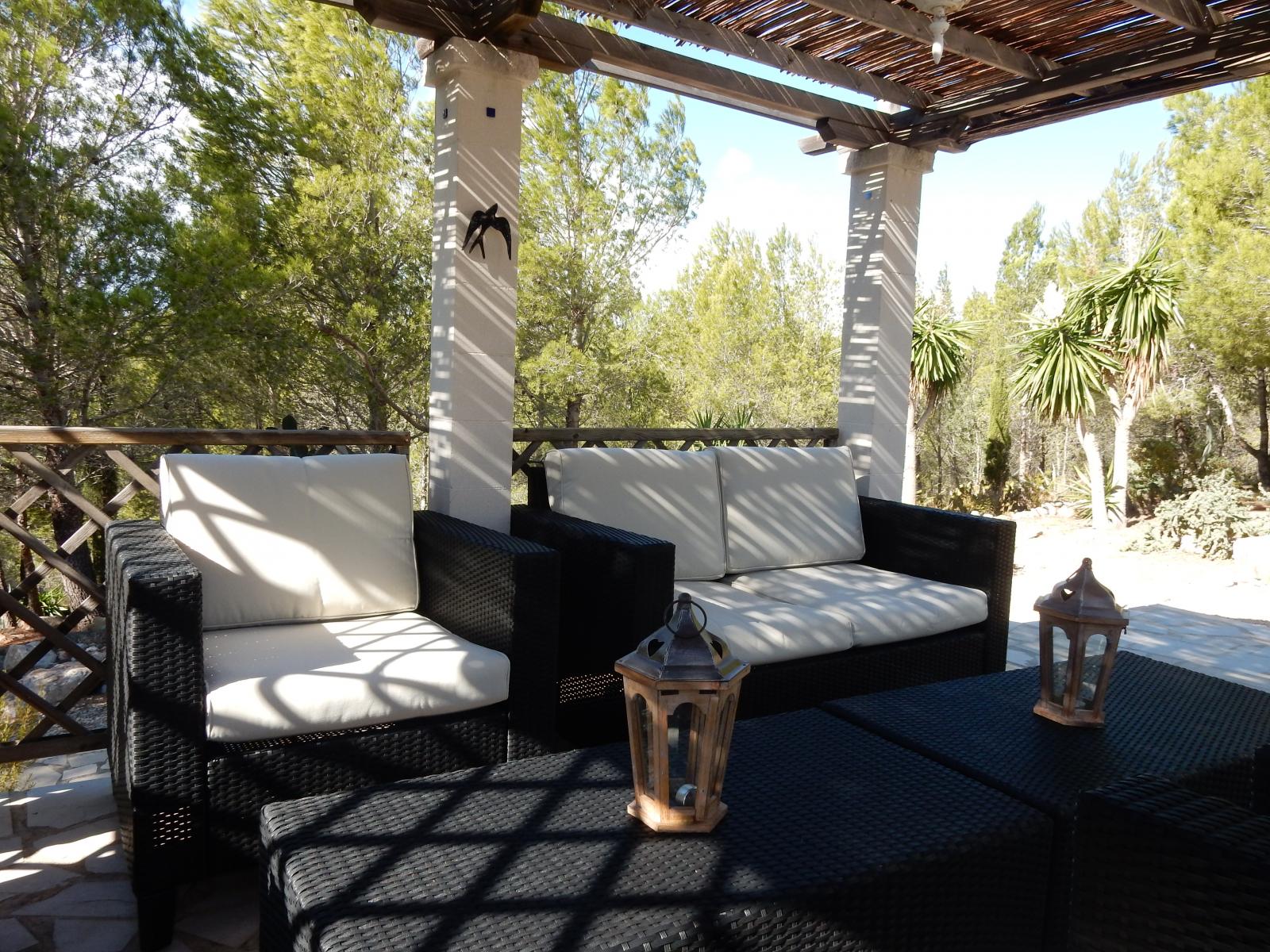 34 Sant Jordi - Preciosa villa con piscina privada en plena naturaleza en Urb.St Jordi