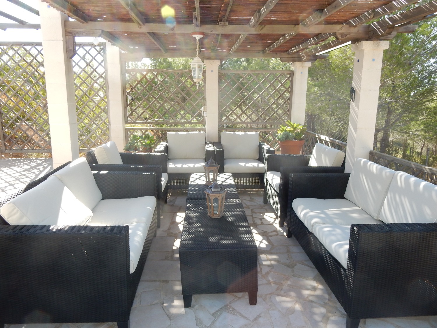 34 Sant Jordi - Preciosa villa con piscina privada en plena naturaleza en Urb.St Jordi